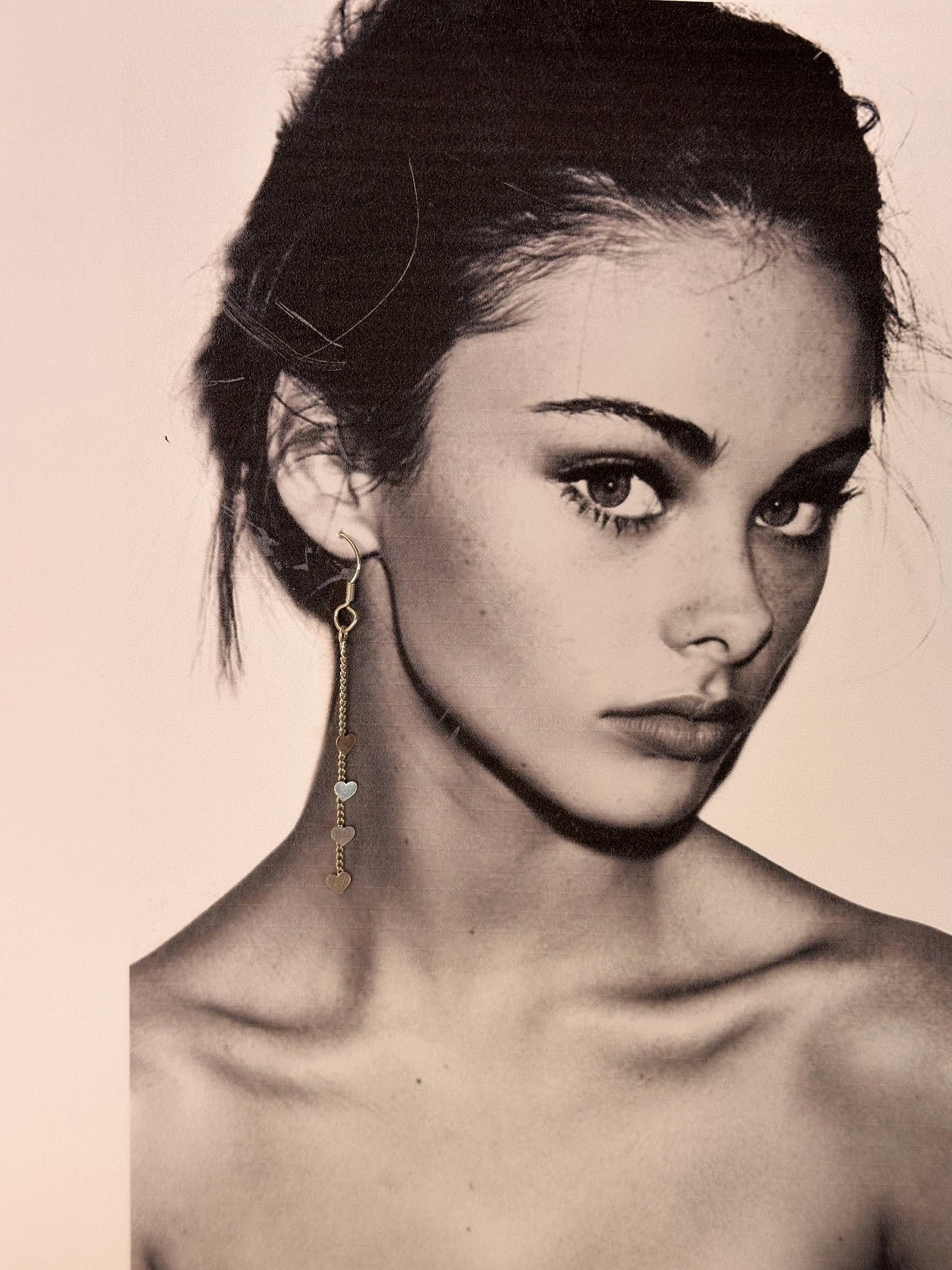 Aretes Lluvia de Corazones