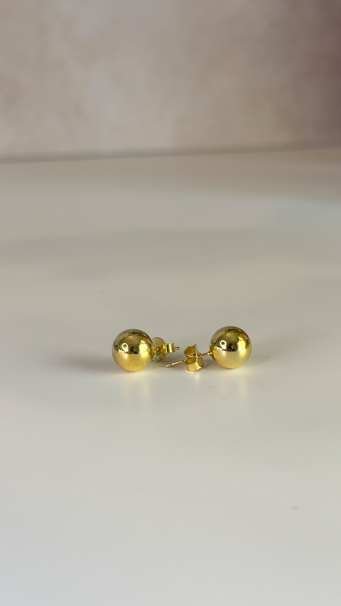 Aretes de Botón