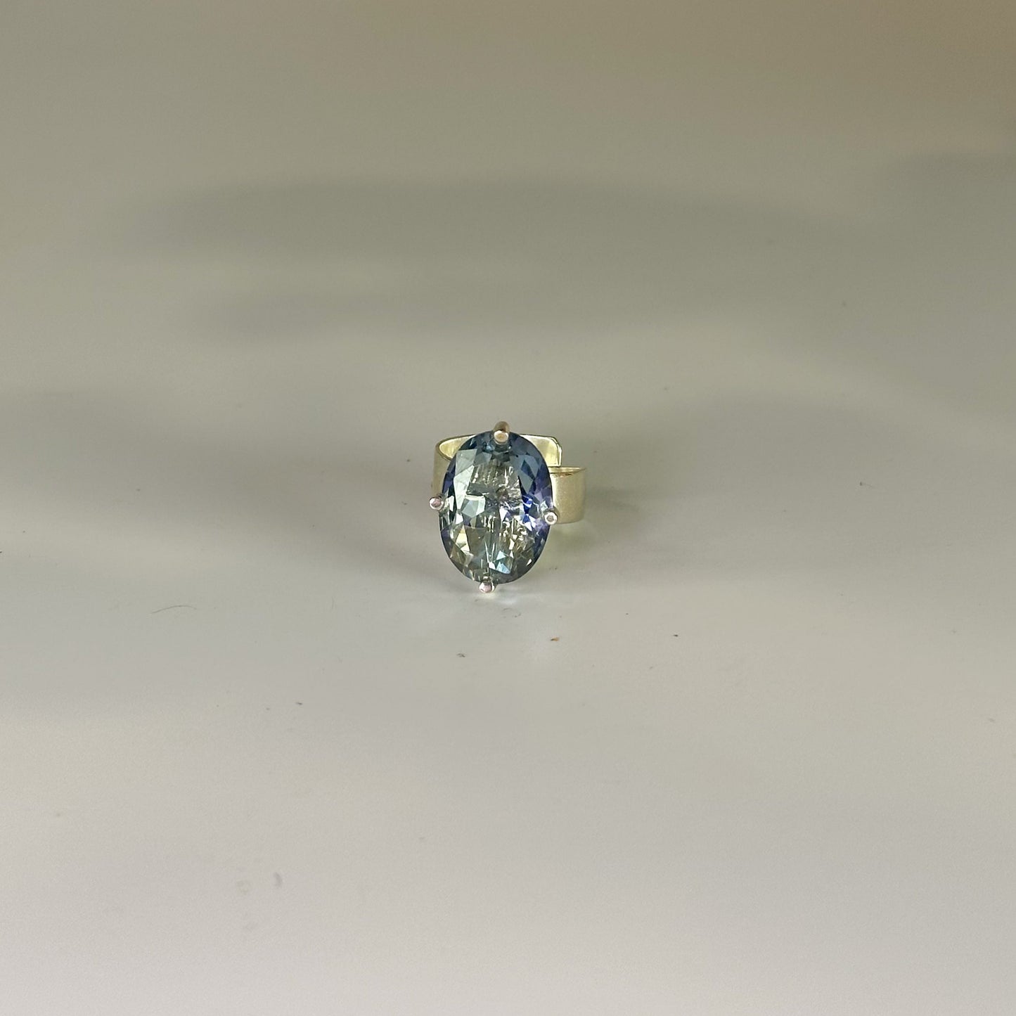 Anillo Aurora azul