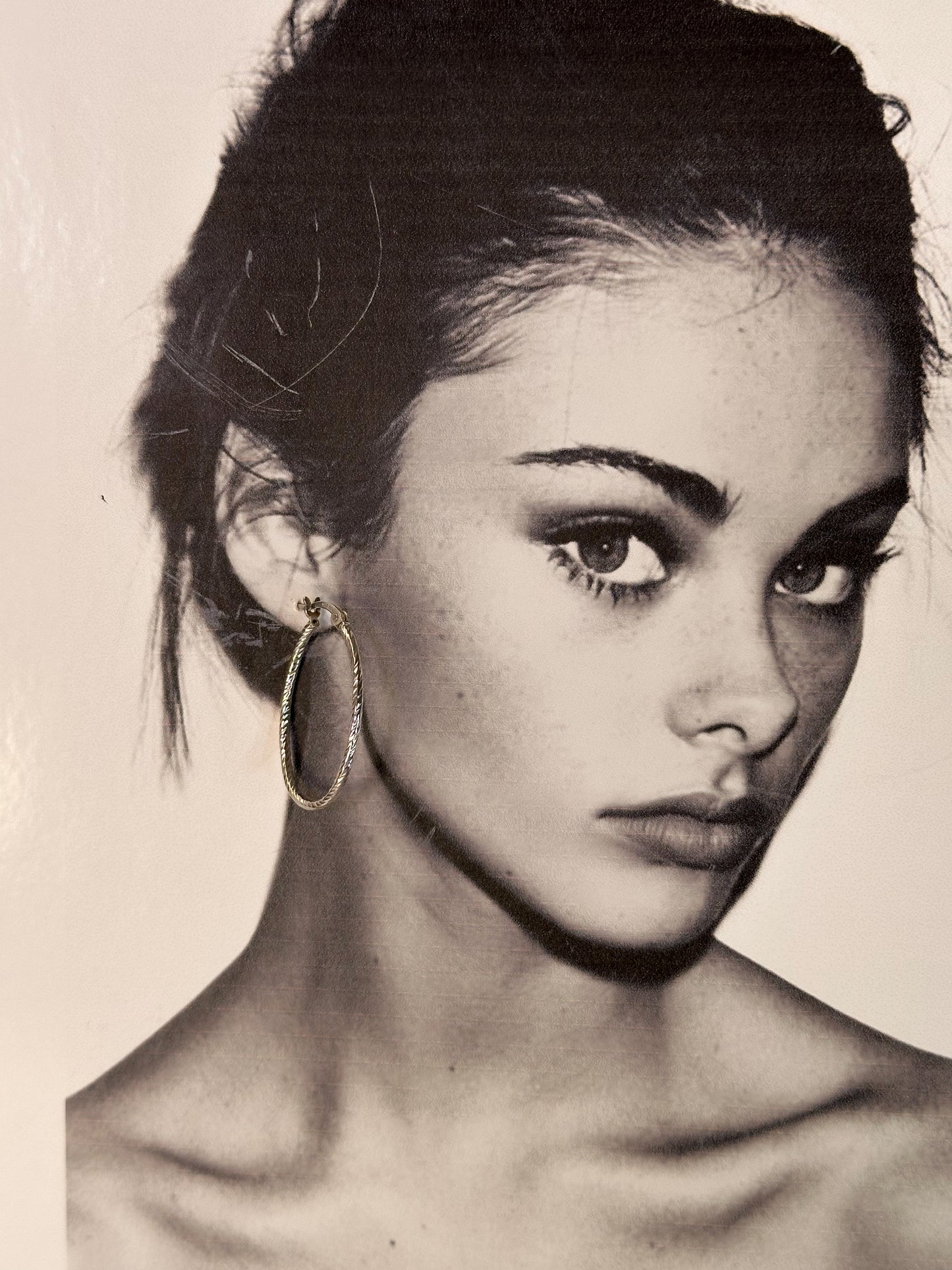 Aretes Aro de plata