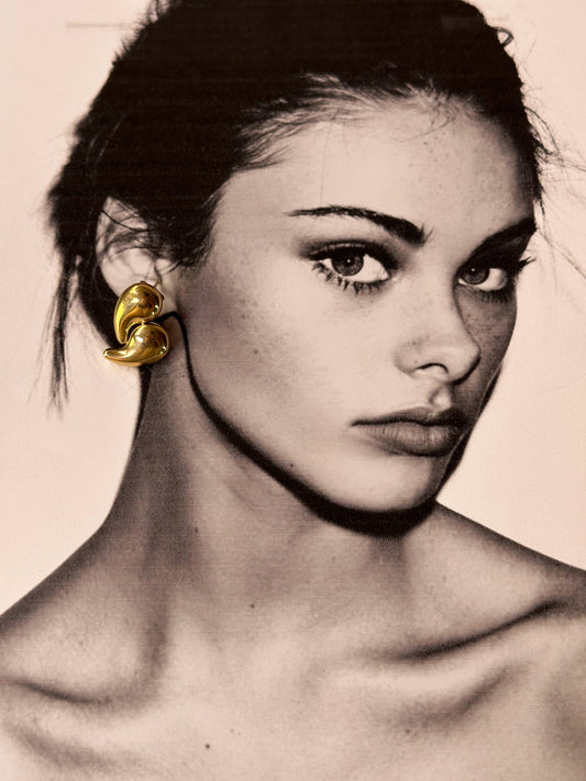 aretes doble gota