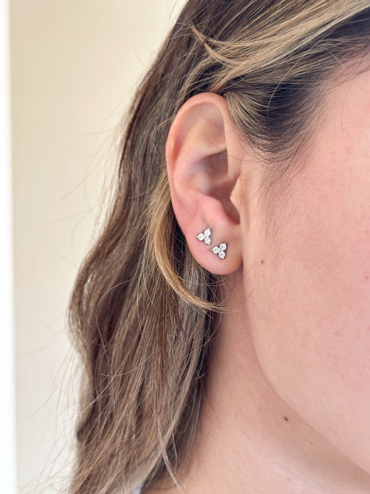 Aretes mini trébol