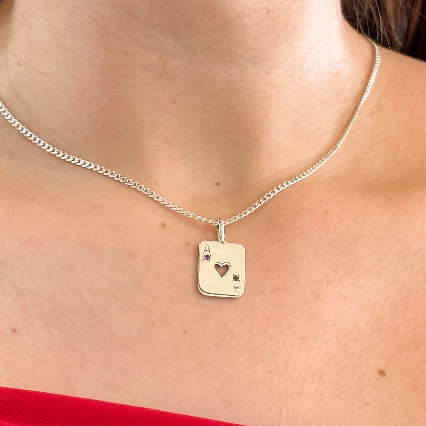 Dije de As de Corazón