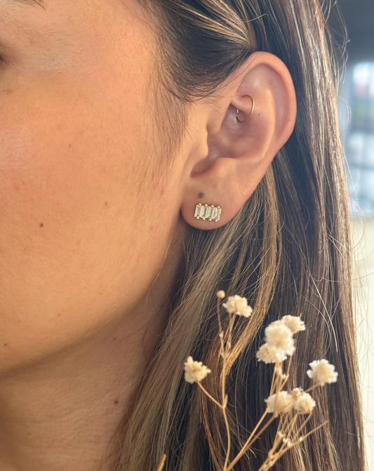 Aretes Baguette
