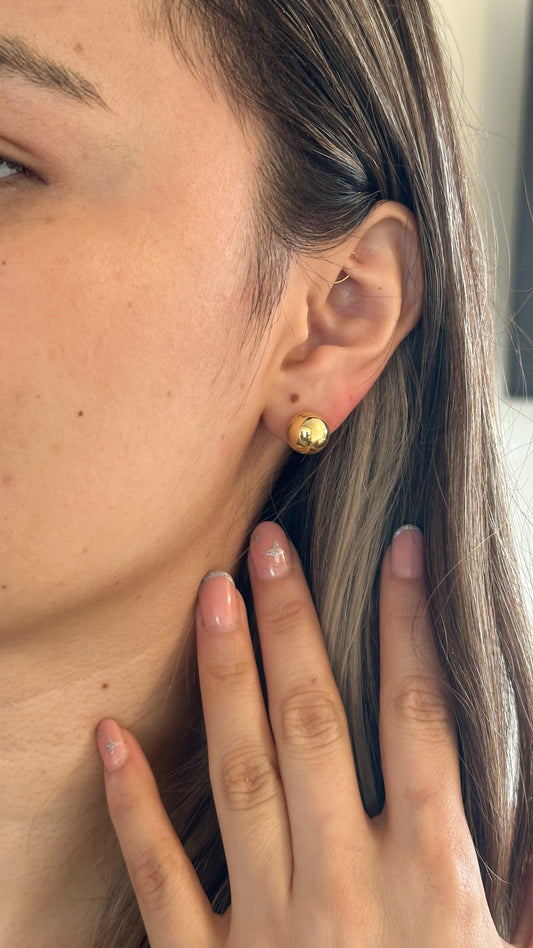 Aretes de Botón