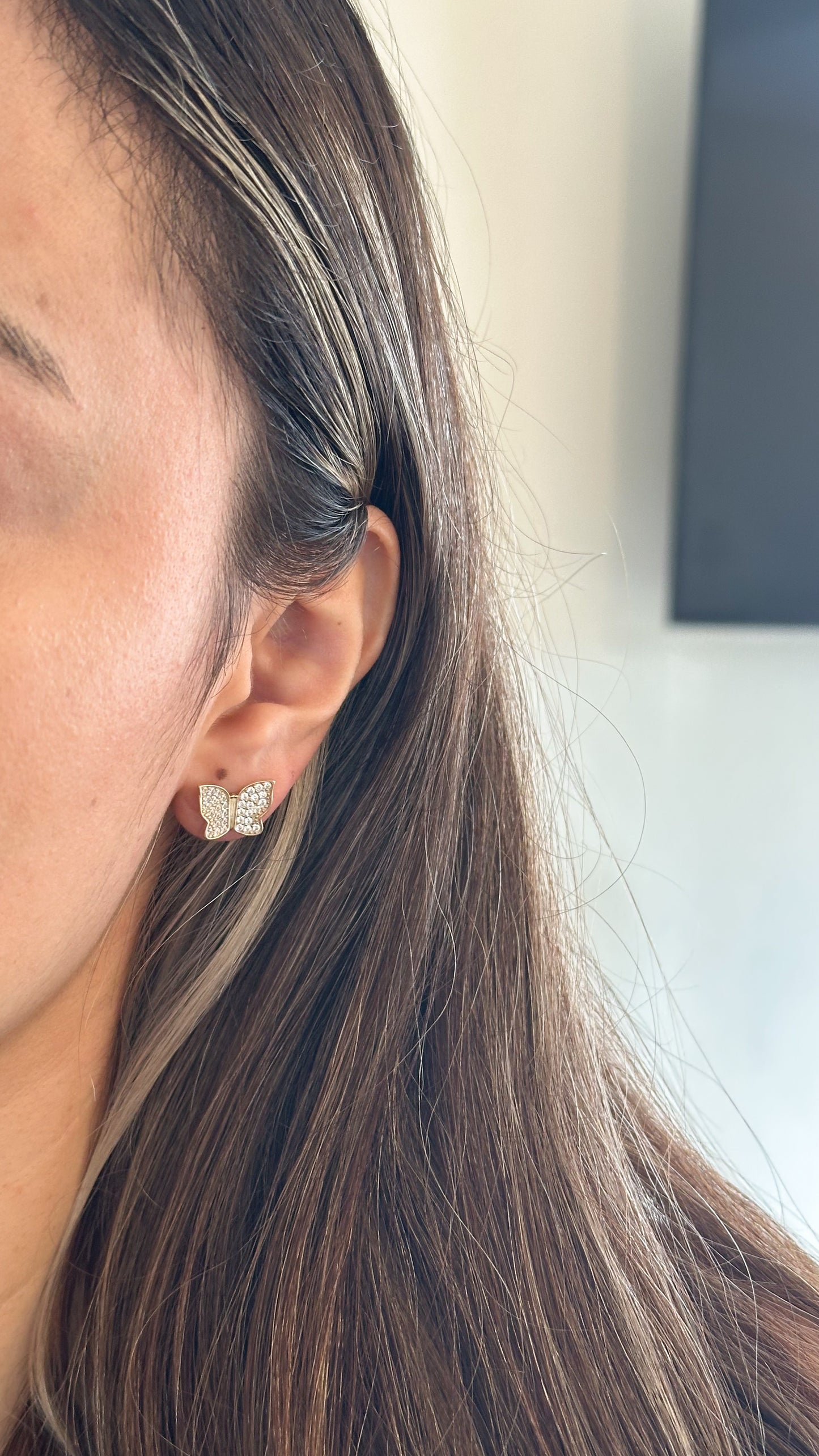 Aretes Mariposa