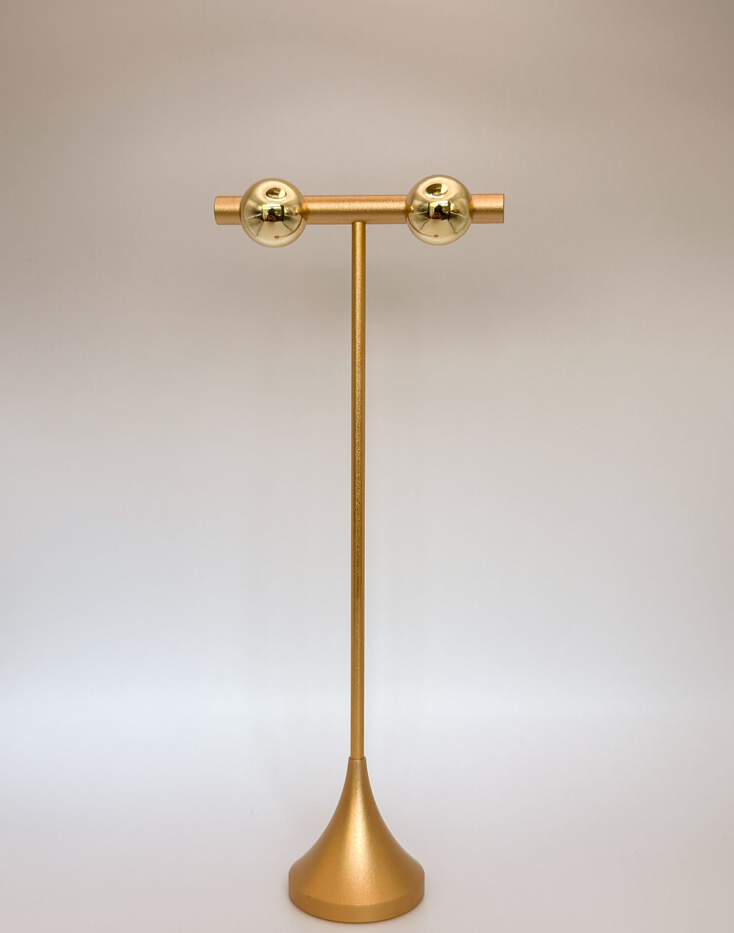 Aretes Esfera de Oro