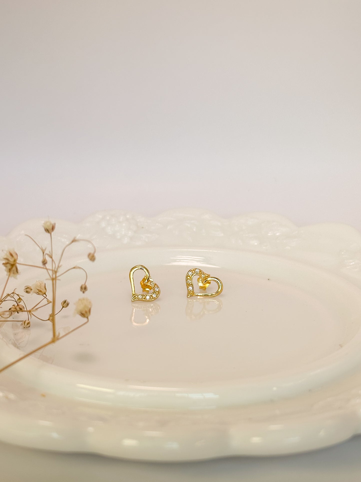 Aretes Corazón Shine