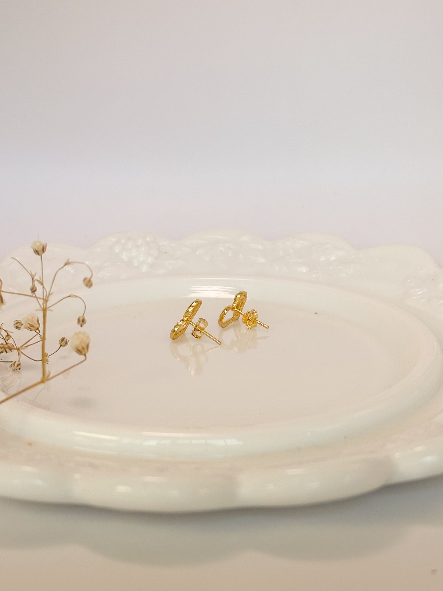 Aretes Corazón Shine