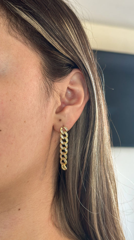 Aretes de Cadena