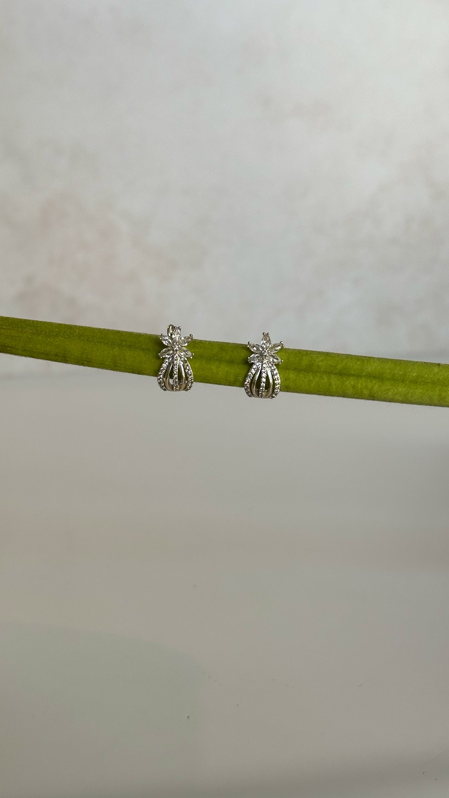 Aretes Corona Brillante