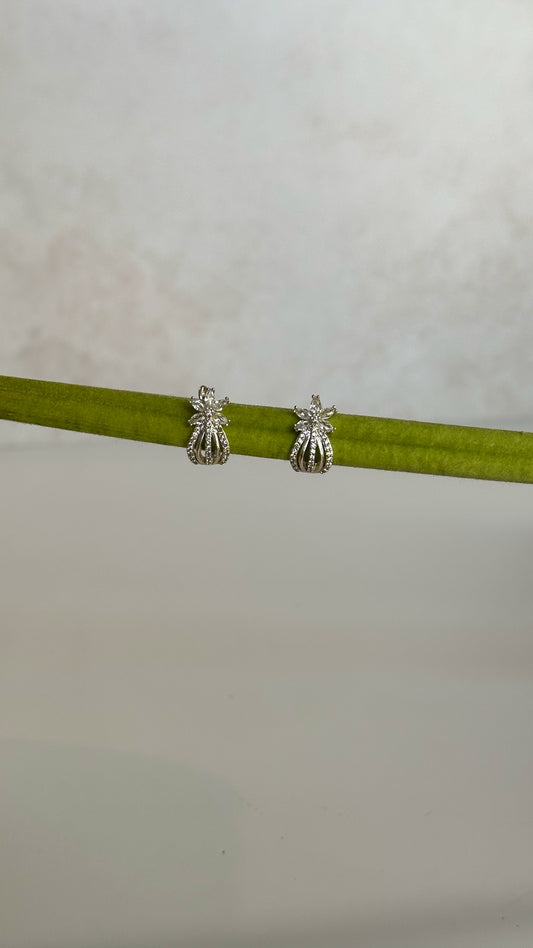 Aretes Corona Brillante