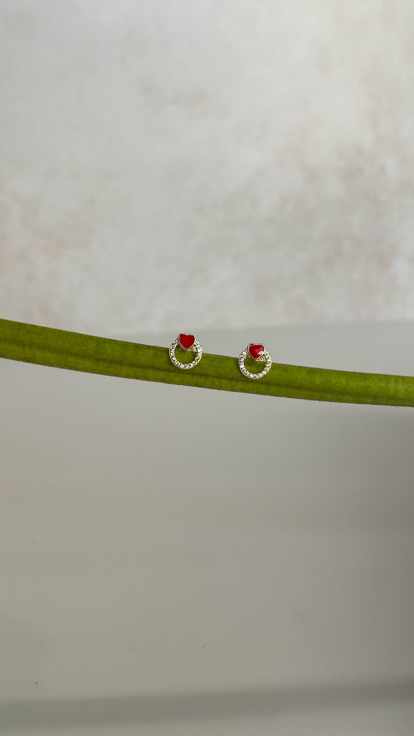 Aretes Reina de Corazón