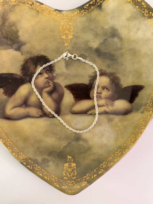 Pulsera Lazo de plata