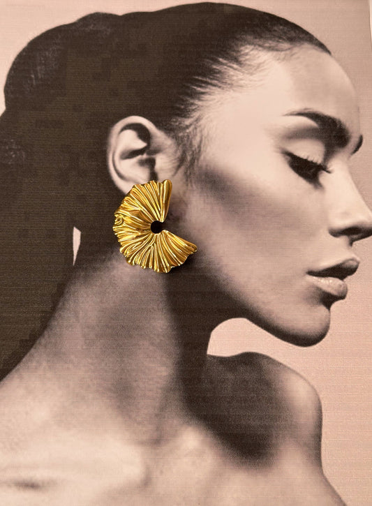 Aretes Ola Dorada